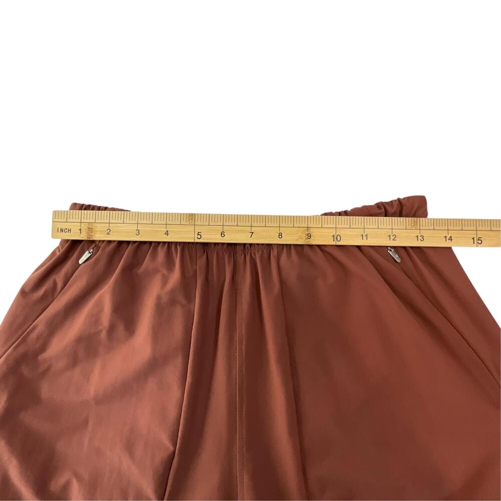 Lululemon Lightweight Mid Rise Barrel Leg Cropped Pant Ancient Copper Womens 8 - Picture 9 of 11